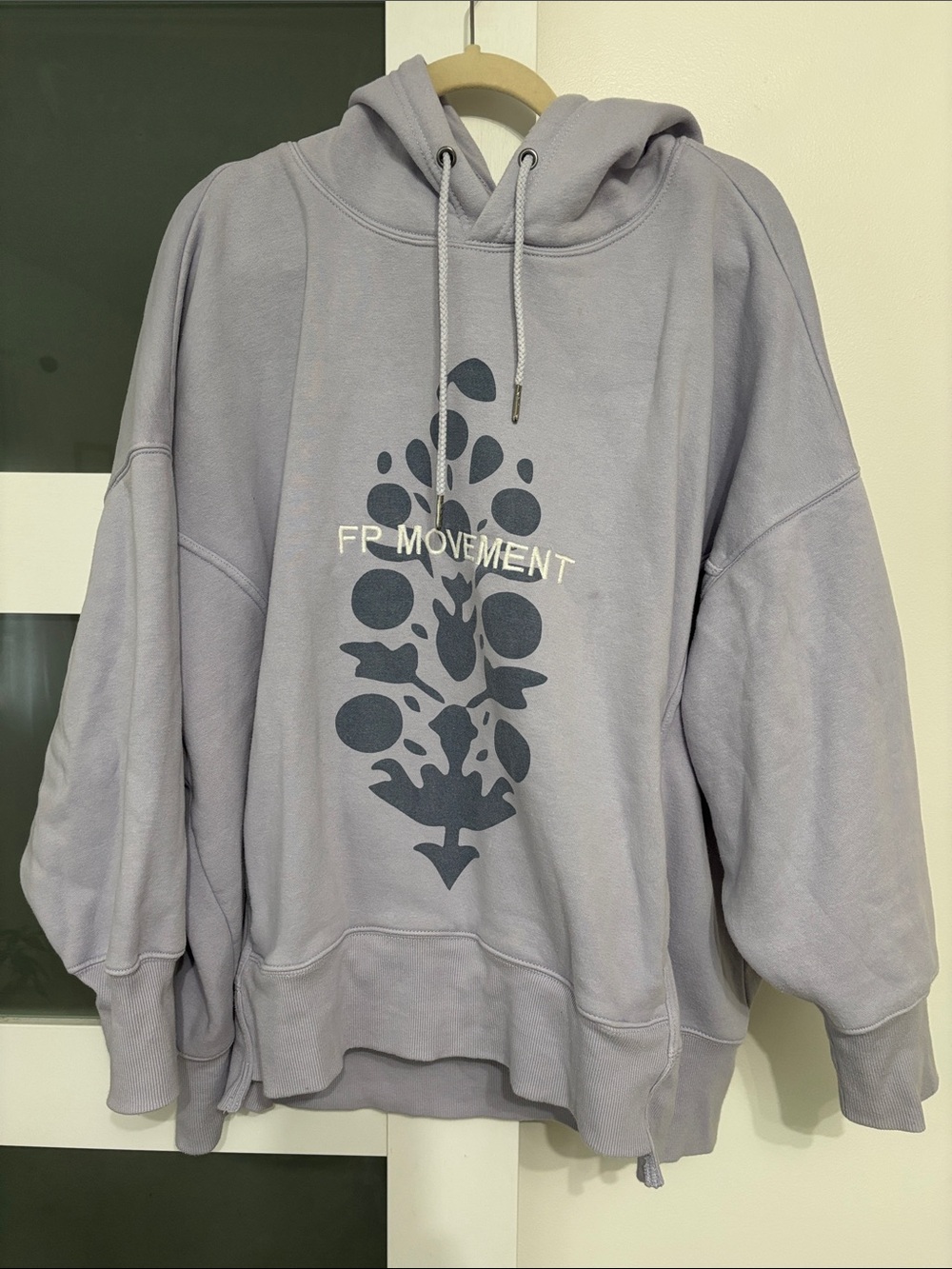 FP Movement Lavender Graphic Hoodie Sweater